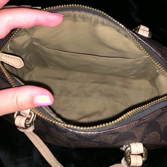 Brown Coach Mini Bag - Picture 5 of 6